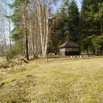 Lovecká chata v oboře Hájek